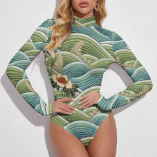 Lade das Bild in den Galerie-Viewer, Sexy Multi-Image-Druck Damen / Frauen Stringbody Jumpsuit Bodysuit Damenbody NZ056 mit Fotos Muster Text Logo selbst gestalten und bedrucken