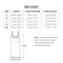 Lade das Bild in den Galerie-Viewer, Sexy NZ007 Sommerkleid Sling Kleid Hüftkleid Damen / Frauen selbst gestalten und bedrucken