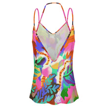 Lade das Bild in den Galerie-Viewer, Sexy Spaghetti Top Tank Top 20923 Bedrucktes Leibchen - Große Größen S bis 5XL - Multi-Image-Design-Druck - Damen / Frauen - selbst gestalten und bedrucken