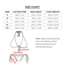 Lade das Bild in den Galerie-Viewer, Sexy Triangel-Bikinis BK2076 Bralette-Bikinis für Frauen selbst gestalten und bedrucken