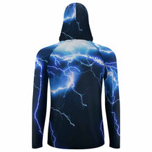 Lade das Bild in den Galerie-Viewer, Sonnenschutz Kapuzenpullover Langarmshirt Funktionsshirt NZ145 Herren / Männer mit Foto / Text selbst gestalten und bedrucken