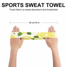 Lade das Bild in den Galerie-Viewer, Sport Stirnband Fitness-Stirnbänder Schweißband Anti Rutsch für Damen Frauen Herren Männer für Jogging, Laufen, Wandern, Fahrrad- und Motorrad Fahren mit Foto Muster Text selbst gestalten und bedrucken