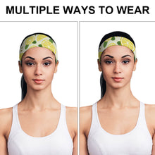 Lade das Bild in den Galerie-Viewer, Sport Stirnband Fitness-Stirnbänder Schweißband Anti Rutsch für Damen Frauen Herren Männer für Jogging, Laufen, Wandern, Fahrrad- und Motorrad Fahren mit Foto Muster Text selbst gestalten und bedrucken