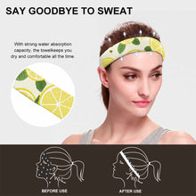 Lade das Bild in den Galerie-Viewer, Sport Stirnband Fitness-Stirnbänder Schweißband Anti Rutsch für Damen Frauen Herren Männer für Jogging, Laufen, Wandern, Fahrrad- und Motorrad Fahren mit Foto Muster Text selbst gestalten und bedrucken