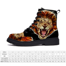 Lade das Bild in den Galerie-Viewer, Damen / Herren Leder Winter Stiefel Voll bedruckte Stiefel mit Foto selbst gestalten und bedrucken