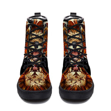 Lade das Bild in den Galerie-Viewer, Damen / Herren Leder Winter Stiefel Voll bedruckte Stiefel mit Foto selbst gestalten und bedrucken