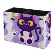 Lade das Bild in den Galerie-Viewer, Stiftehalter aus Leder mit Foto Muster Text Logo selbst gestalten und bedrucken