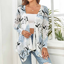 Lade das Bild in den Galerie-Viewer, Strickjacke Cardigan ohne Verschluss in offener Form NZ050 für Damen Frauen mit Foto Muster Text selbst gestalten und bedrucken