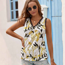 Lade das Bild in den Galerie-Viewer, Tank Top NZ112 mit V-Ausschnitt - Damen / Frauen - selbst gestalten und bedrucken