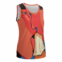 Lade das Bild in den Galerie-Viewer, Tanktop Shirt TSHIRT mit Rundhals YB für Damen Frauen mit Foto Text selbst gestalten und bedrucken