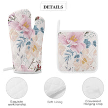 Lade das Bild in den Galerie-Viewer, Topfhandschuhe 3-teilige Set ( 2x Ofenhandschuh + 1x Küchengreifhilfe ) mit Foto selbst gestalten und bedrucken