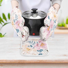 Lade das Bild in den Galerie-Viewer, Topfhandschuhe 3-teilige Set ( 2x Ofenhandschuh + 1x Küchengreifhilfe ) mit Foto selbst gestalten und bedrucken