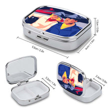 Lade das Bild in den Galerie-Viewer, Tragbare Tablettendose / Tablettenbox / Pillendose / Pillenbox mit Foto selbst gestalten und bedrucken