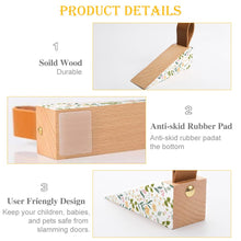 Lade das Bild in den Galerie-Viewer, Türstopper Zugluftstopper aus Holz mit Foto selbst gestalten und bedrucken