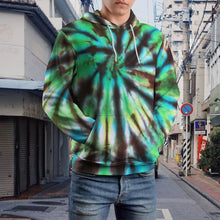 Lade das Bild in den Galerie-Viewer, Unisex Damen / Herren Einzelbilddruck Premium Sweatshirt Kapuzenpullover in Übergröße mit doppel Kapuzen mit Fotos Muster Text Logo selbst gestalten und bedrucken