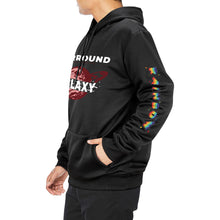 Lade das Bild in den Galerie-Viewer, Unisex Damen / Herren Kapuzenpullover Vorder- und Rückseitendruck + beide Ärmel Druck mit Fotos Muster Text Logo selbst gestalten und bedrucken