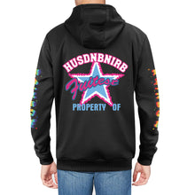 Lade das Bild in den Galerie-Viewer, Unisex Damen / Herren Kapuzenpullover Vorder- und Rückseitendruck + beide Ärmel Druck mit Fotos Muster Text Logo selbst gestalten und bedrucken