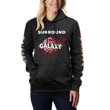 Lade das Bild in den Galerie-Viewer, Unisex Damen / Herren Kapuzenpullover Vorder- und Rückseitendruck + beide Ärmel Druck mit Fotos Muster Text Logo selbst gestalten und bedrucken