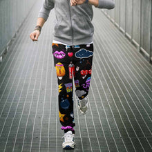 Lade das Bild in den Galerie-Viewer, Unisex Multi-Image-Druck Damen / Herren Loungehose Sweathose Jogginghose mit seitlichen Taschen am Bein 4T24 mit Fotos Muster Text Logo selbst gestalten und bedrucken