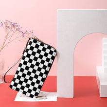 Lade das Bild in den Galerie-Viewer, Vertikale Version PU Leder Börse Geldbörse Portemonnaie Geldbeutel Geldtasche Lang 20x10,5cm mit zweiseitigen verschiedenen Bilder Druck selbst gestalten und bedrucken