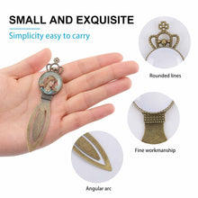 Lade das Bild in den Galerie-Viewer, Vintage Lesezeichen "Krone" aus Metall selbst gestalten und bedrucken