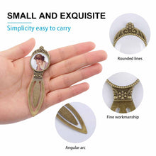 Lade das Bild in den Galerie-Viewer, Vintage Lesezeichen aus Metall B-Style selbst gestalten und bedrucken