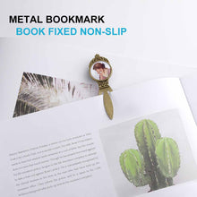 Lade das Bild in den Galerie-Viewer, Vintage Lesezeichen aus Metall B-Style selbst gestalten und bedrucken