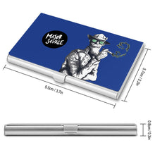 Lade das Bild in den Galerie-Viewer, Visitenkartenetui Metall Damen & Männer selbst gestalten und bedrucken