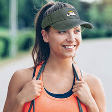 Lade das Bild in den Galerie-Viewer, Visor (1-St) Sonnenvisor mit Schirm aus hochwertiger Baumwolle mit Foto / Text selbst gestalten und bedrucken