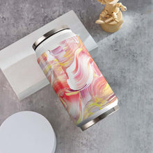 Lade das Bild in den Galerie-Viewer, Vollprint Cola Cup Becher Thermobecher aus Edelstahl 304 mit Deckel und Strohhalm 300ml / 500ml mit Foto Muster Text Logo selbst gestalten und bedrucken