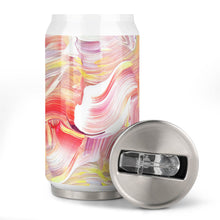 Lade das Bild in den Galerie-Viewer, Vollprint Cola Cup Becher Thermobecher aus Edelstahl 304 mit Deckel und Strohhalm 300ml / 500ml mit Foto Muster Text Logo selbst gestalten und bedrucken