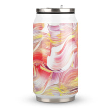 Lade das Bild in den Galerie-Viewer, Vollprint Cola Cup Becher Thermobecher aus Edelstahl 304 mit Deckel und Strohhalm 300ml / 500ml mit Foto Muster Text Logo selbst gestalten und bedrucken