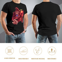 Lade das Bild in den Galerie-Viewer, Vorderseite-Druck Frontprint T-Shirt Kurzarm T-Shirt Print-Shirt Herren / Männer - selbst gestalten und bedrucken