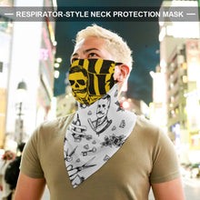 Lade das Bild in den Galerie-Viewer, Waschbare Maske Alltagsmaske Nackenschutzmaske mit Atemschutzmaske Erwachsene AllOver Druck selbst gestalten und bedrucken
