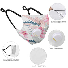 Lade das Bild in den Galerie-Viewer, Waschbare Maske mit Atemventil Erwachsene AllOver Druck selbst gestalten und bedrucken