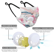 Lade das Bild in den Galerie-Viewer, Waschbare Maske mit Atemventil Erwachsene AllOver Druck selbst gestalten und bedrucken