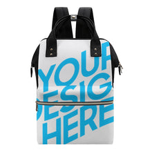Lade das Bild in den Galerie-Viewer, Wasserdichte Mama Tasche Rucksack mit Foto Text selbst gestalten und bedrucken