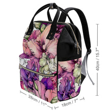 Lade das Bild in den Galerie-Viewer, Wasserdichte Mama Tasche Rucksack mit Foto Text selbst gestalten und bedrucken
