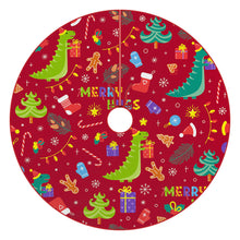 Lade das Bild in den Galerie-Viewer, Weihnachtsbaumdecke Weihnachtsbaumrock rot selbst gestalten und bedrucken