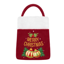 Lade das Bild in den Galerie-Viewer, Weihnachtsgeschenktasche karminrot selbst gestalten und bedrucken