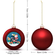 Lade das Bild in den Galerie-Viewer, Weihnachtskugeln rot oder golden selbst gestalten und bedrucken