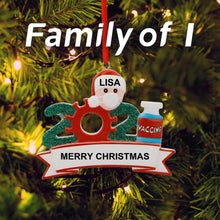 Lade das Bild in den Galerie-Viewer, Weihnachtsmann deko klein Weihnachtsdeko mit Flagge als Anhänger für Weihnachten mit Foto & Text selbst gestalten und bedrucken