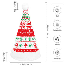 Lade das Bild in den Galerie-Viewer, Weihnachtsmütze für Kinder und Erwachsene mit Foto selbst gestalten und bedrucken