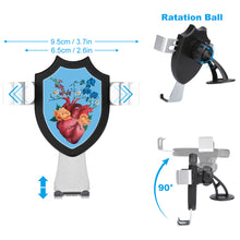 Lade das Bild in den Galerie-Viewer, Auto Handyhalter mit Foto Text selbst gestalten und bedrucken