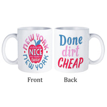 Lade das Bild in den Galerie-Viewer, Weißer Becher (doppelseitiger Druck, verschiedene Muster) selbst gestalten und bedrucken