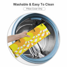 Lade das Bild in den Galerie-Viewer, Weißer Leinen Kissenbezug Kissenhülle beidseitiger Druck mit Foto Text selbst gestalten und bedrucken