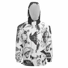 Lade das Bild in den Galerie-Viewer, Winterjacke Mit-klettverschluss Jacken A681 für Herren Männer selbst gestalten und bedrucken