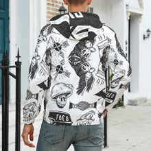Lade das Bild in den Galerie-Viewer, Winterjacke Mit-klettverschluss Jacken A681 für Herren Männer selbst gestalten und bedrucken