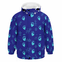 Lade das Bild in den Galerie-Viewer, Modische warme Winterjacke Kurzjacke Printjacke A679 für Kinder- und Jugendliche Jungen mit Foto Muster Text selbst gestalten und bedrucken