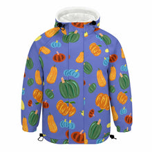 Lade das Bild in den Galerie-Viewer, Winterjacke Modische warme Kurzjacke Printjacke mit Klettblende über dem Reißverschluss A681 für Kinder- und Jugendliche Jungen mit Foto Muster Text selbst gestalten und bedrucken